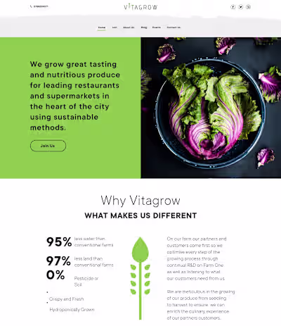 VITAGROW WEBSITE