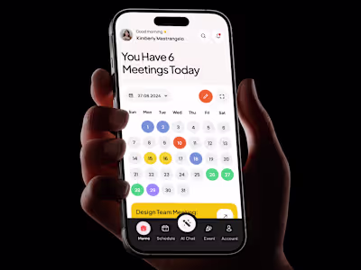 AI-Powered Scheduling App