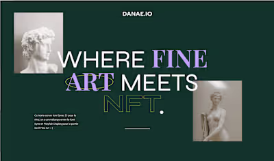 Danaë.io - Branding 🔱
