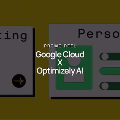 Google Cloud x Optimizely AI - Promo Reel