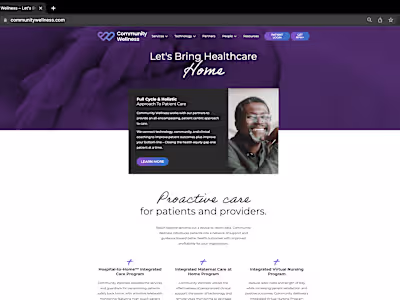 Landing Page | New Product Catalog/Services