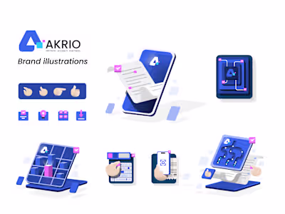 Hire Expert Designer for Custom Akrio Vector Illustrations