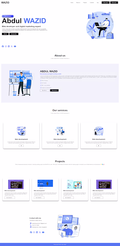 Portfolio website 