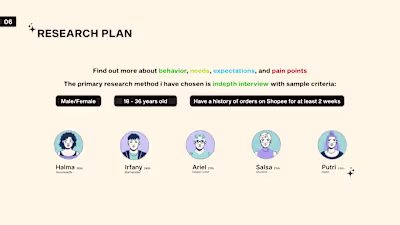 UX Design Shopee App Mobile