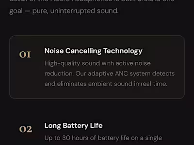 AUDRA is a modern e-commerce