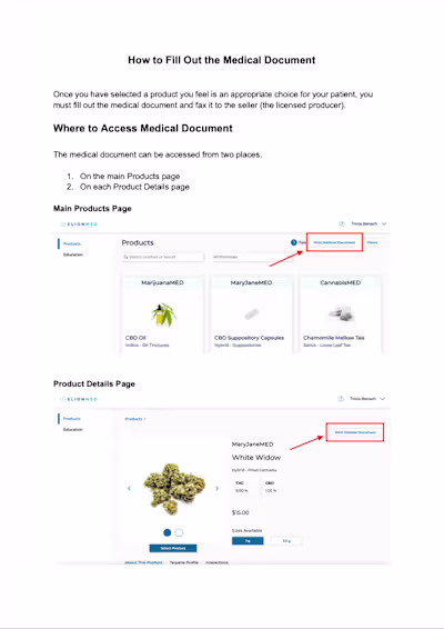 Technical Writing - ElionMED