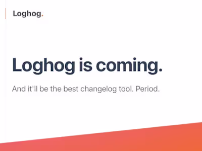 Founding Loghog: Changelog management with AI