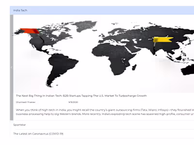 News Feed Website
