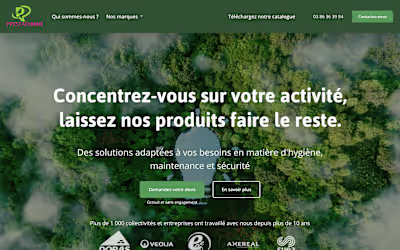 Chemical Wholesaler Website