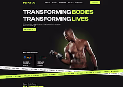 Fitanx - Fitness & Gym