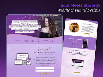 Kajabi Website Design Project