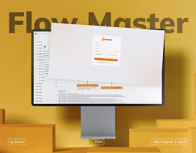 Flow Master | UML Diagram Editor | UX/UI Design