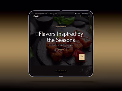 IFOODZ - A MODERN FLAVOURFUL