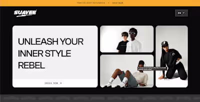 Suavee's Landing Page