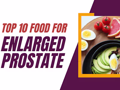 Top 10 food for enlarged prostate - YouTube