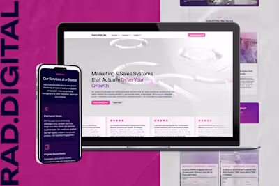 Growth Marketing Agency Website |