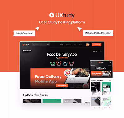 UXtudy - Case Study Hosting Platform