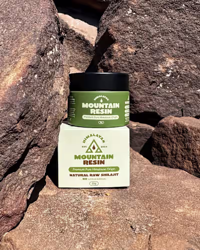 Mountain Resin is a UK based Shilajit Resin brand. This was ...