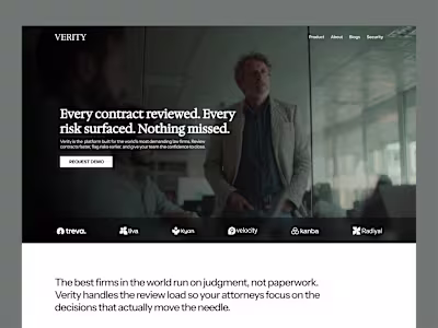 AI Legal Platform Website Design & Development