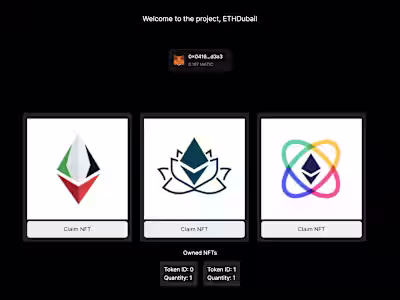 Decentralized NFT App
