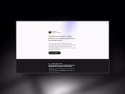 UX Portfolio Overhaul: One-Page Wonder or Wild Gamble?