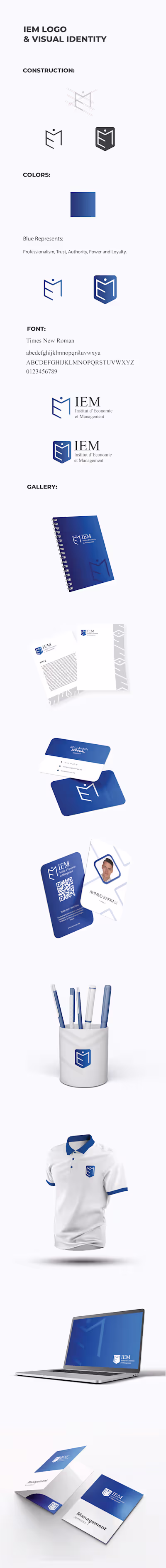 IEM Brand Identity design