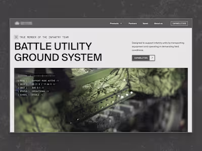 Unused hero for a defense