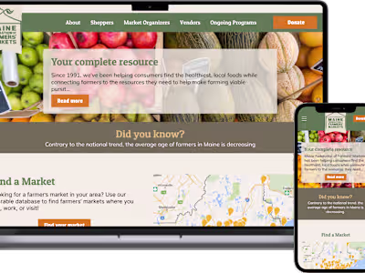 Improved UX by Revamping Design and Streamlining Content