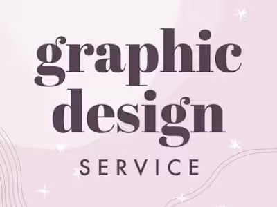 I will be your professional Graphics Designer 