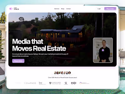 Agent Stack -  Framer Website Design