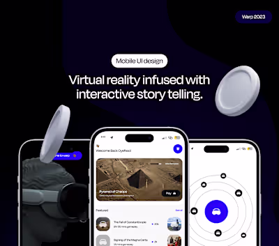 Warp - Virtual Reality mobile App