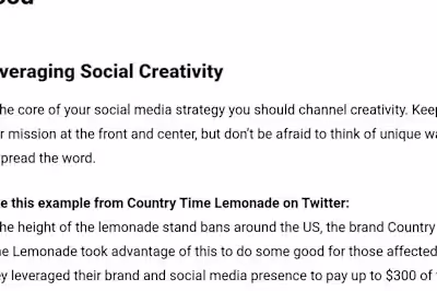 Non-Profit Social Media