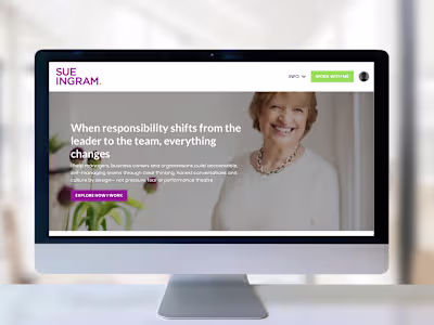 Website Redesign, Rebrand, Re-write