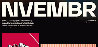 November Studio – Boutique Branding & Digital Design