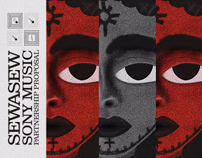 SEWSEW-SONY MUSIC PARTNERSHIP PROPOSAL :: Behance