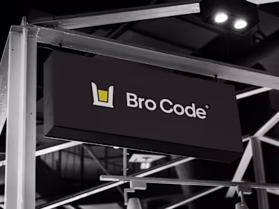 Visual Language Design for BroCode Cafe