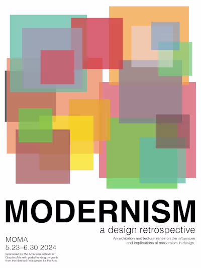 Modernism Poster Project