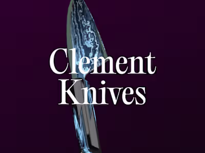 Brand Identity & Website for Craft Knife Company