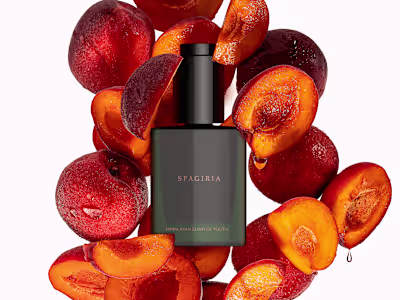 Visualization of cosmetic products for the Spagiria brand