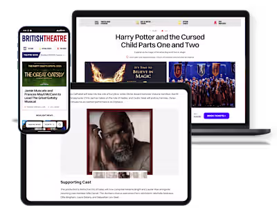 #1 Theatre news and tickets website in Britain - Moving from WP