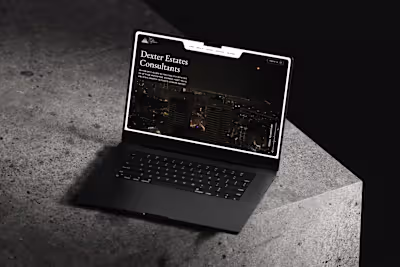 Modern Website Design for Estates Consultants