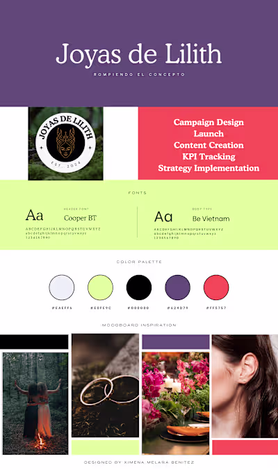 Joyas de Lilith | Campaign Launch & Content Strategy