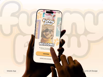 Funny Paw: Product Design & Mobile Development 🐾
