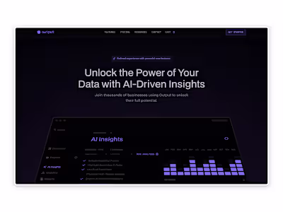 Output - Technology Website