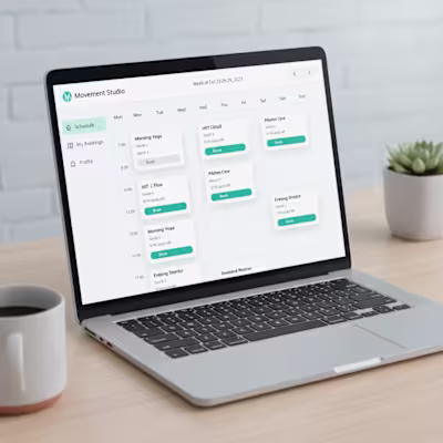 Booking Management System for Fitness Studio