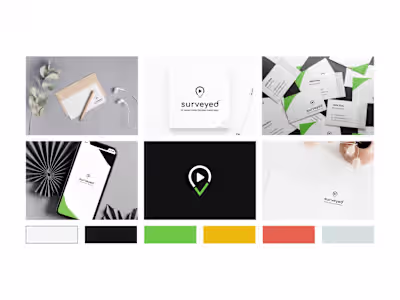 Logo & Brand Identity: Surveyed App