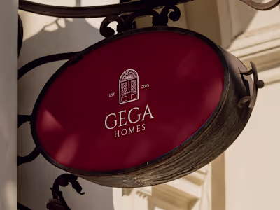 Branding for "GEGA HOMES"
