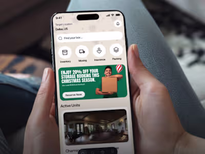 Boxify - Storage Management SaaS & UX UI Design