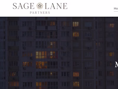 Sage Lane Partners Website