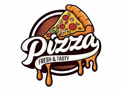 Designing a Logo for a pizza company 